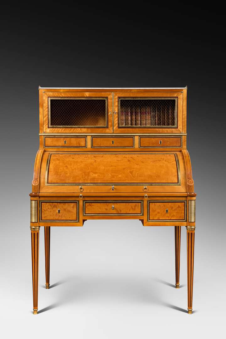 A rare Louis XVI bureau à cylindre